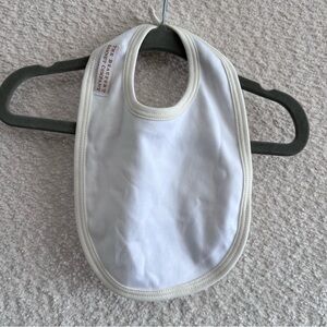 The Beaufort Bonnet Company White‎ 100% Pima Cotton Baby Bib